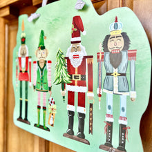 Load image into Gallery viewer, Festive Nutcracker Door Hanger