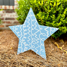 Load image into Gallery viewer, Whimsical Star Set Yard Art