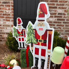 Load image into Gallery viewer, Large Nutcracker Garden Stakes