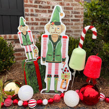 Load image into Gallery viewer, Large Nutcracker Garden Stakes
