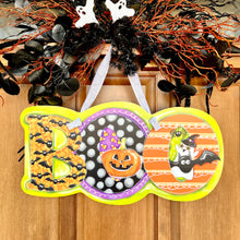 Load image into Gallery viewer, Festive BOO Door Hanger