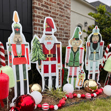 Load image into Gallery viewer, Large Nutcracker Garden Stakes