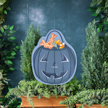 Load image into Gallery viewer, Jack O'Lantern Candy Buckets Yard Art