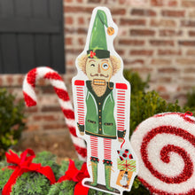 Load image into Gallery viewer, Mini Nutcracker Garden Stakes