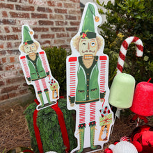 Load image into Gallery viewer, Large Nutcracker Garden Stakes