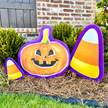 Load image into Gallery viewer, Large Candy Corn Garden Stake
