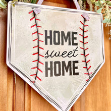 Load image into Gallery viewer, Baseball Home Sweet Home Door Hanger