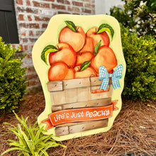 Load image into Gallery viewer, Life's Just Peachy Yard Art