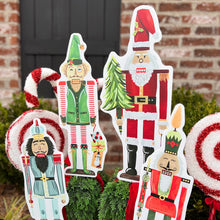 Load image into Gallery viewer, Mini Nutcracker Garden Stakes