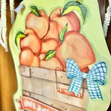 Load image into Gallery viewer, Life's Just Peachy Door Hanger