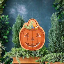 Load image into Gallery viewer, Jack O'Lantern Candy Buckets Yard Art