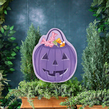 Load image into Gallery viewer, Jack O'Lantern Candy Buckets Yard Art
