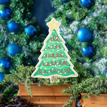 Load image into Gallery viewer, Traditional Tree Christmas Cookie Garden Stake