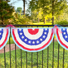 Load image into Gallery viewer, Patriotic Bunting Panels-Corrugated Board