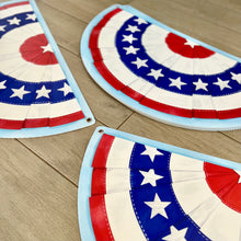 Load image into Gallery viewer, Patriotic Bunting Panels-Corrugated Board