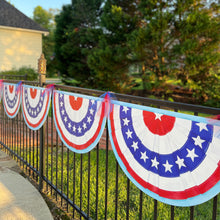 Load image into Gallery viewer, Patriotic Bunting Panels-Corrugated Board