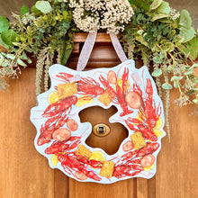 Load image into Gallery viewer, Crawfish Wreath Door Hanger