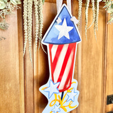 Load image into Gallery viewer, Rocket Firework Door Hanger