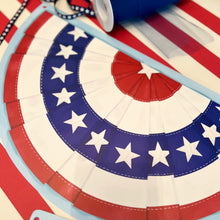 Load image into Gallery viewer, Patriotic Bunting Garland Panels