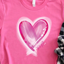 Load image into Gallery viewer, Valentine's Watercolor Heart T-Shirt