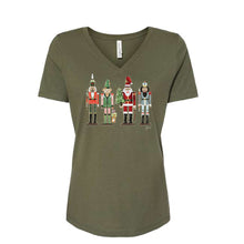 Load image into Gallery viewer, Festive Nutcrackers-Short Sleeve T-shirt