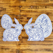 Load image into Gallery viewer, Blue Chinoiserie Bunny Collection