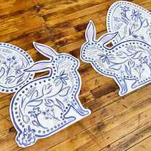 Load image into Gallery viewer, Blue Chinoiserie Bunny Collection