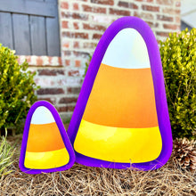 Load image into Gallery viewer, Mini Candy Corn Garden Stake
