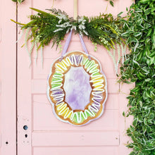 Load image into Gallery viewer, Mardi Gras King Cake Door Hanger
