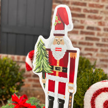 Load image into Gallery viewer, Mini Nutcracker Garden Stakes
