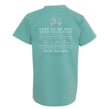 Load image into Gallery viewer, Show Us Your Glory Comfort Colors (Seafoam) Fundraiser Tee
