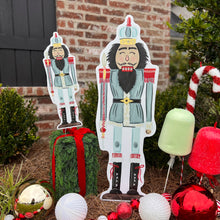 Load image into Gallery viewer, Large Nutcracker Garden Stakes
