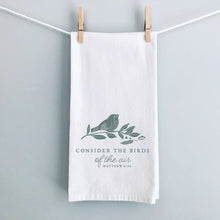 Load image into Gallery viewer, Consider the Birds Tea Towel

