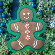 Load image into Gallery viewer, Large Gingerbread Man Garden Stake
