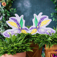 Load image into Gallery viewer, Mardi Gras Mask Garden Stakes
