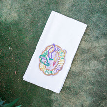 Load image into Gallery viewer, Mardi Gras King Cake Tea Towel
