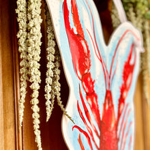 Load image into Gallery viewer, Painted Crawfish Door Hanger
