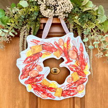 Load image into Gallery viewer, Crawfish Wreath Door Hanger

