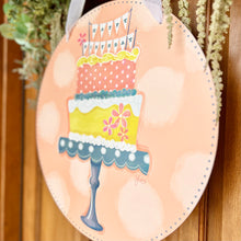 Load image into Gallery viewer, Reversible Birthday Door Hanger
