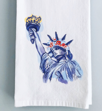 Load image into Gallery viewer, Lady Liberty Tea Towel
