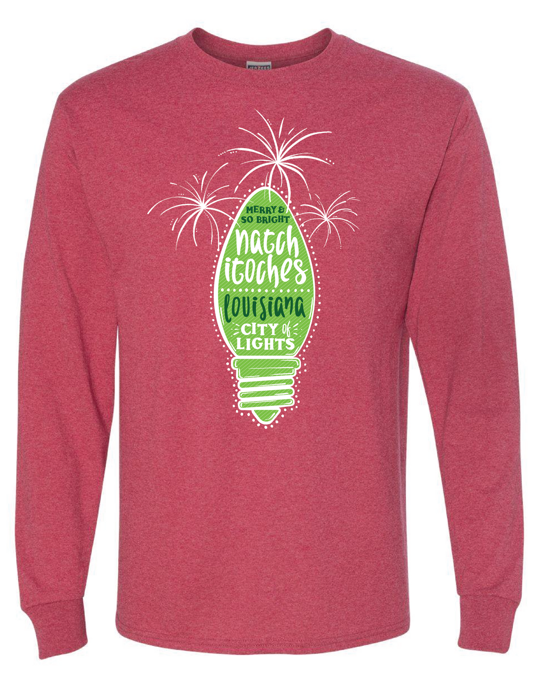 Merry & Bright Natchitoches-Long Sleeve