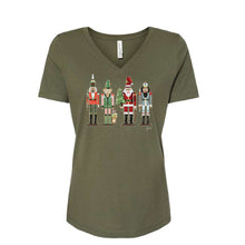 Load image into Gallery viewer, Festive Nutcrackers-Short Sleeve T-shirt
