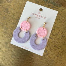 Load image into Gallery viewer, Retro Round Clay Earrings
