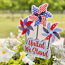Load image into Gallery viewer, Small Pinwheel Trio-United We Stand
