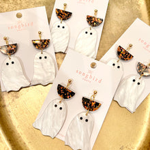 Load image into Gallery viewer, Festive Ghost Earrings
