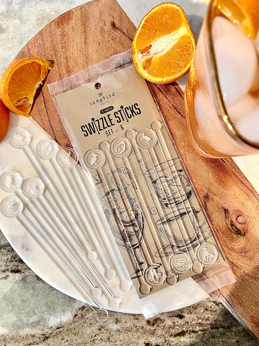 Southern Collection Swizzle Stick Set