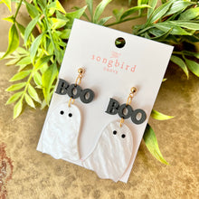 Load image into Gallery viewer, BOO Ghost Earrings
