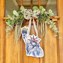 Load image into Gallery viewer, Lady Liberty Door Hanger

