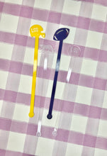 Load image into Gallery viewer, 7” LSU Swizzle Stick Set of 4
