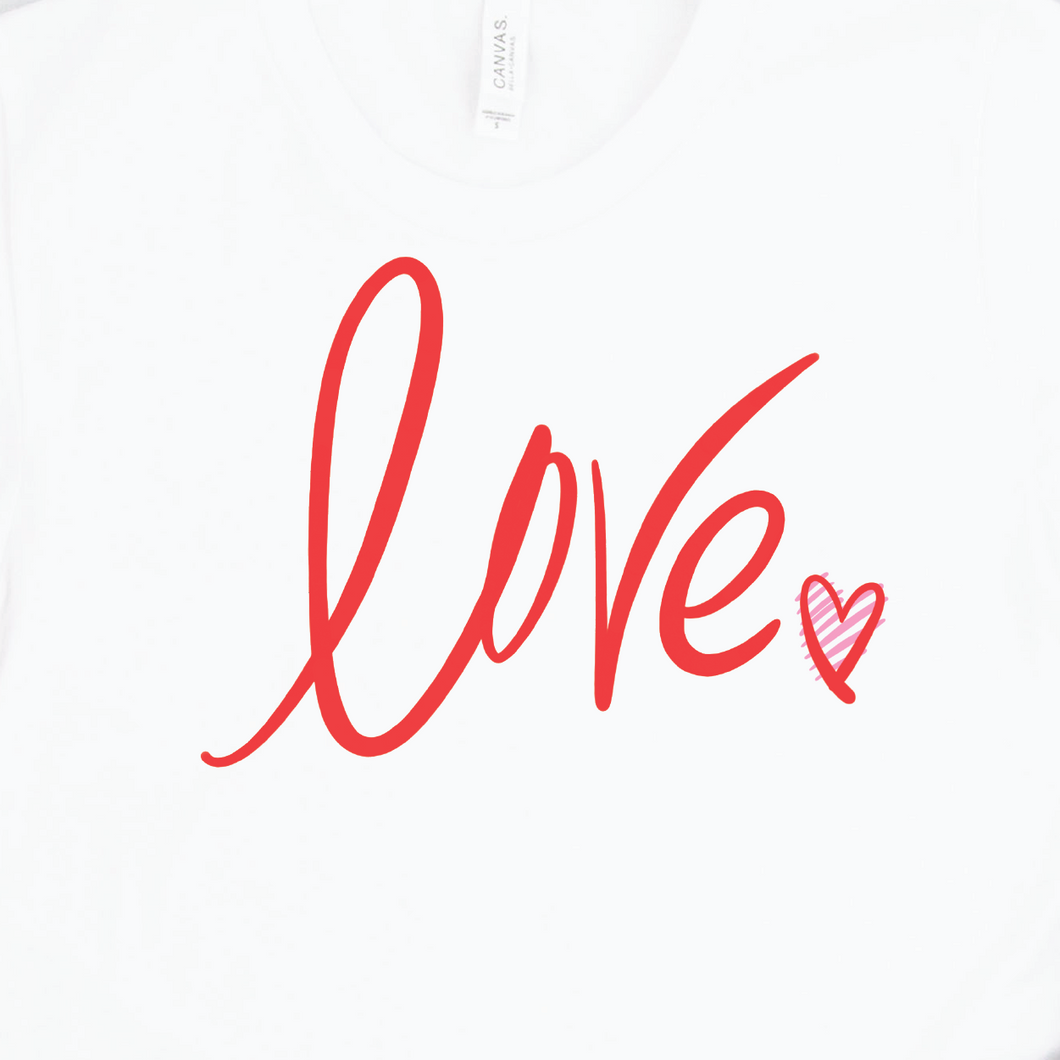 Simple Script LOVE T-Shirt